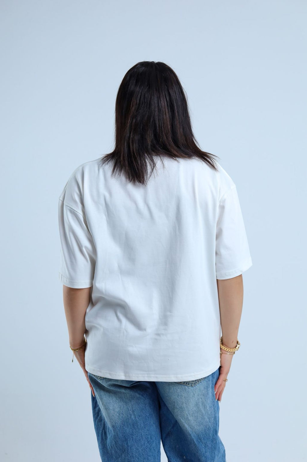 Known by Many Oversized Tee – Pristine White